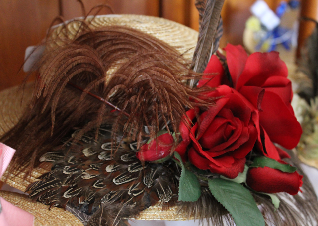 A fancy hat at Cohen Millinery - Greenfield Village