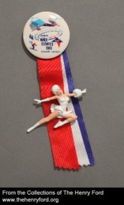 1960 Winter Olympic Games Lapel Ribbon
