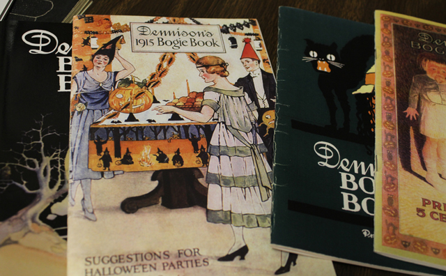 Vintage Halloween party books