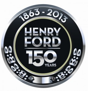 Henry Ford 150 years chrome seal