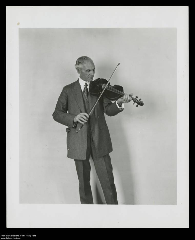 Henry Ford With a Fiddle
