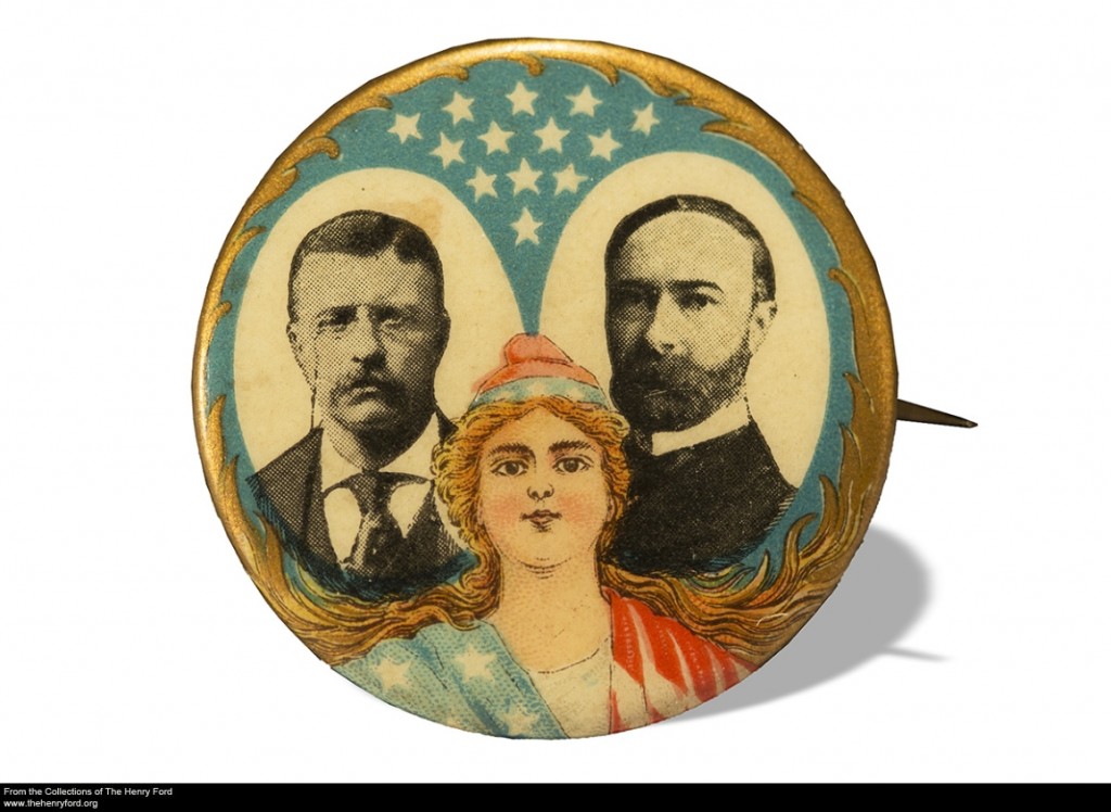 Political Button from the collections of The Henry Ford