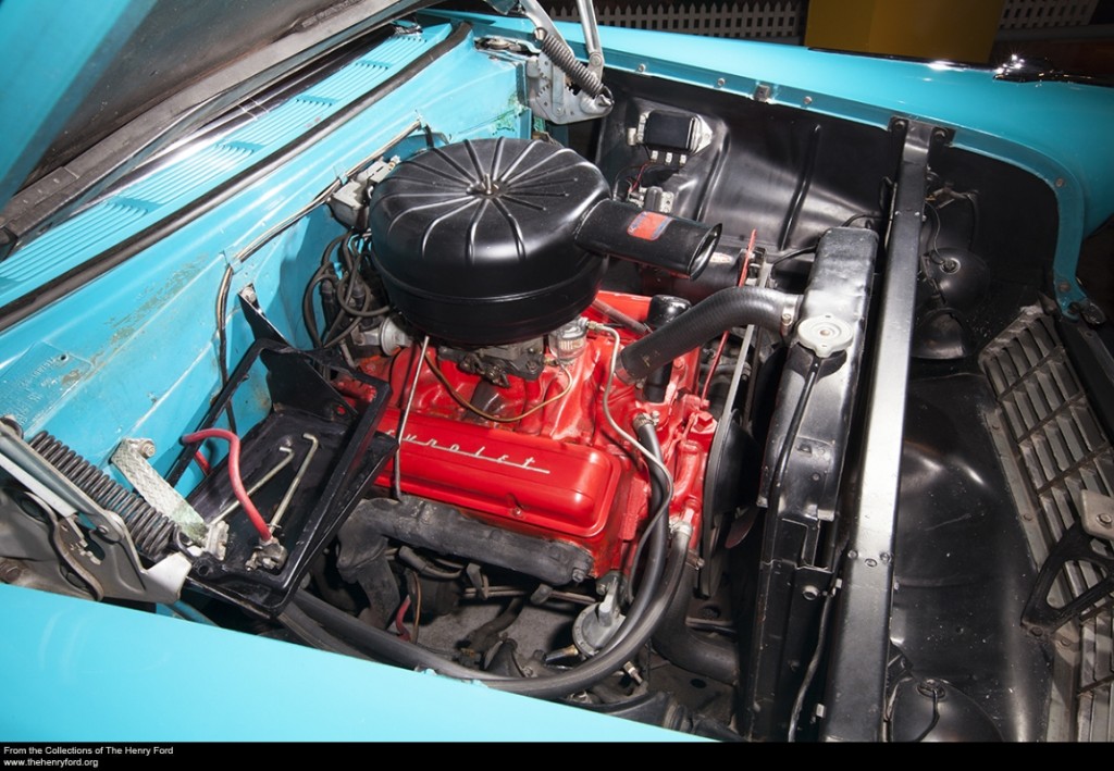 56-chevy-engine