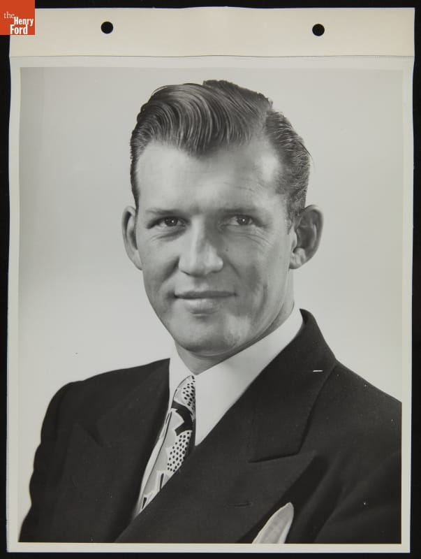 Portrait of man in suit