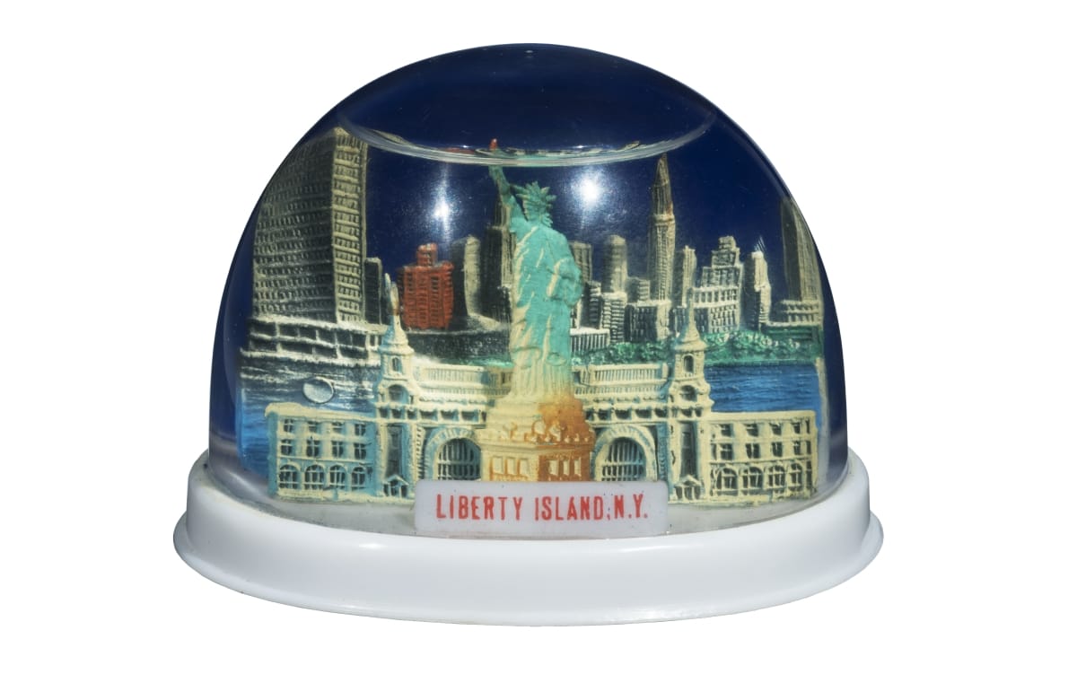 "Liberty Island" Snow Globe