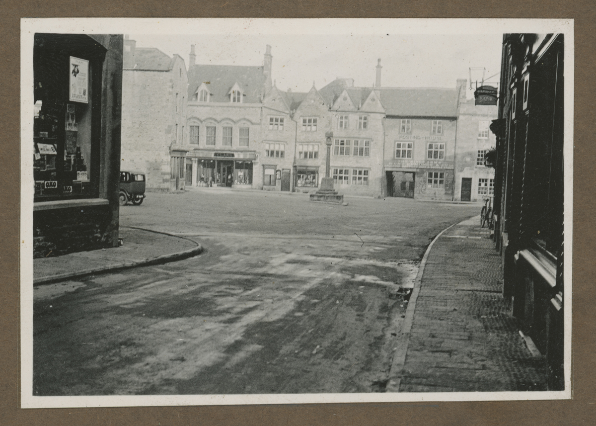 Street with buildings