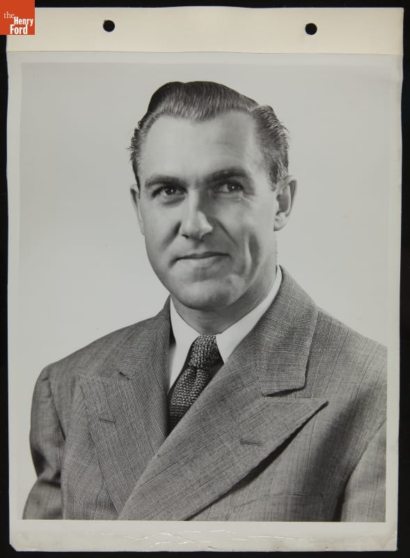 Portrait of man in suit
