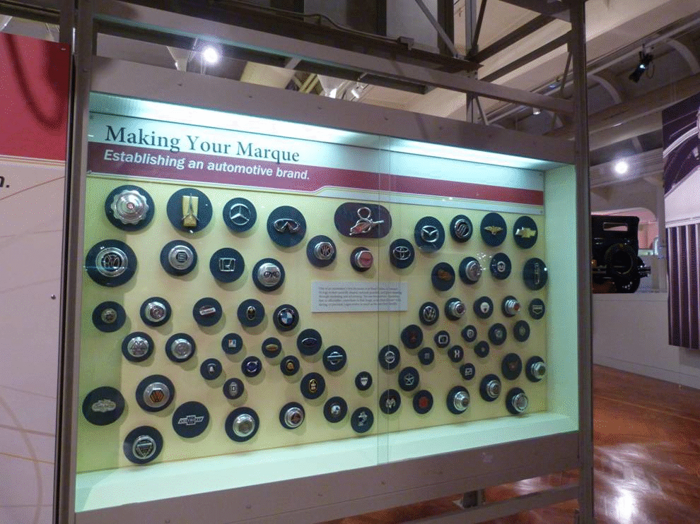 Some of the steps in digitizing hubcaps. GIF rotating through several different images