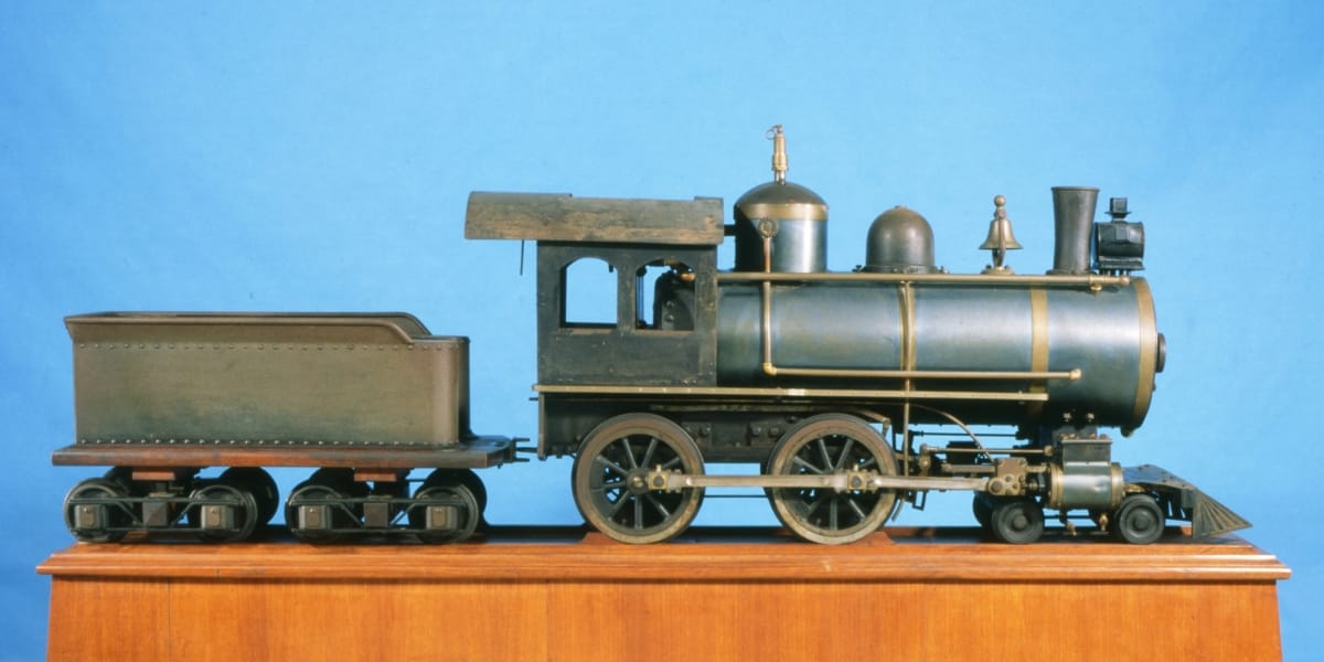 Miniature Locomotive, Used at Salisbury Beach, Massachusetts, circa 1905