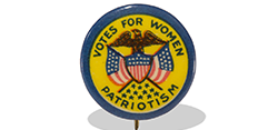 1910 Button, Vote for Women