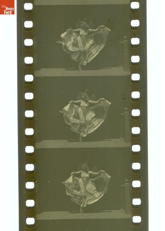 Edison Kinetoscope Film, "The Butterfly Dance," 1894-1895