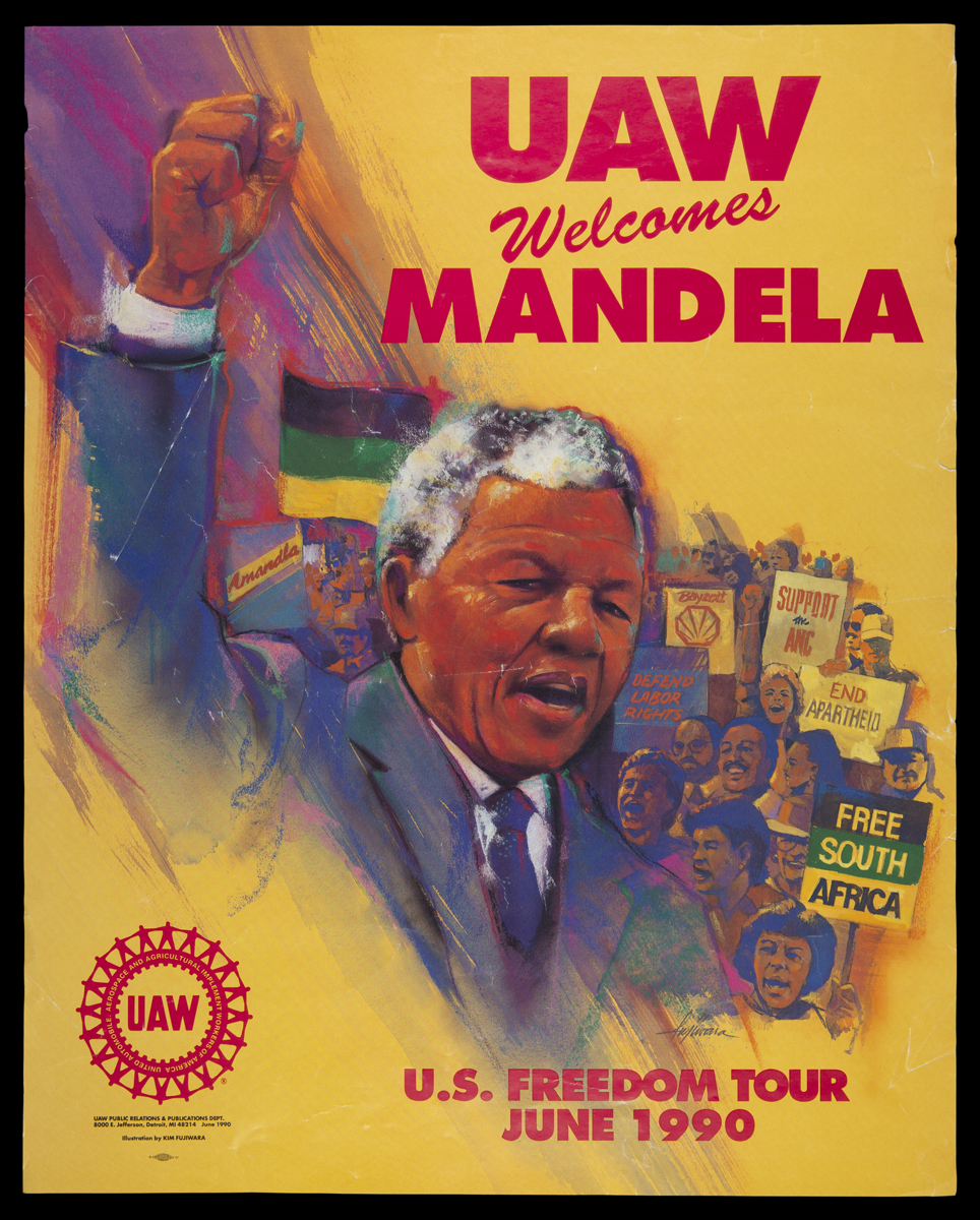 "UAW Welcomes Mandela: U.S. Freedom Tour," June 1990