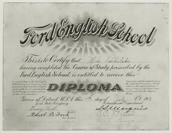 Ford English School Diploma