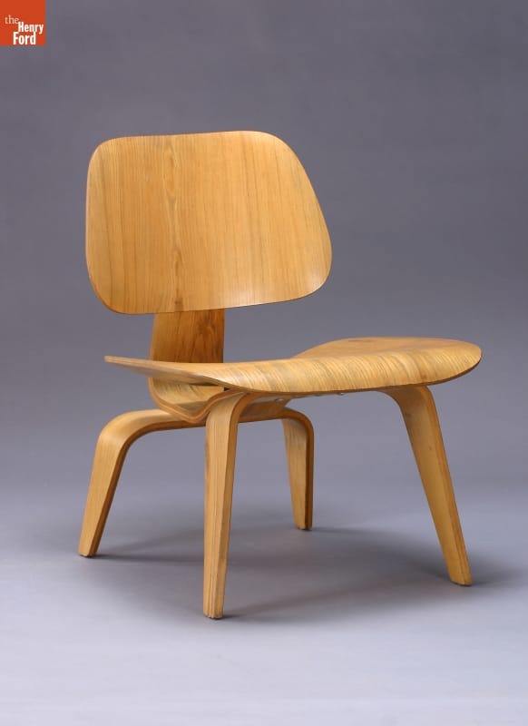 Mid-century modern plywood chair