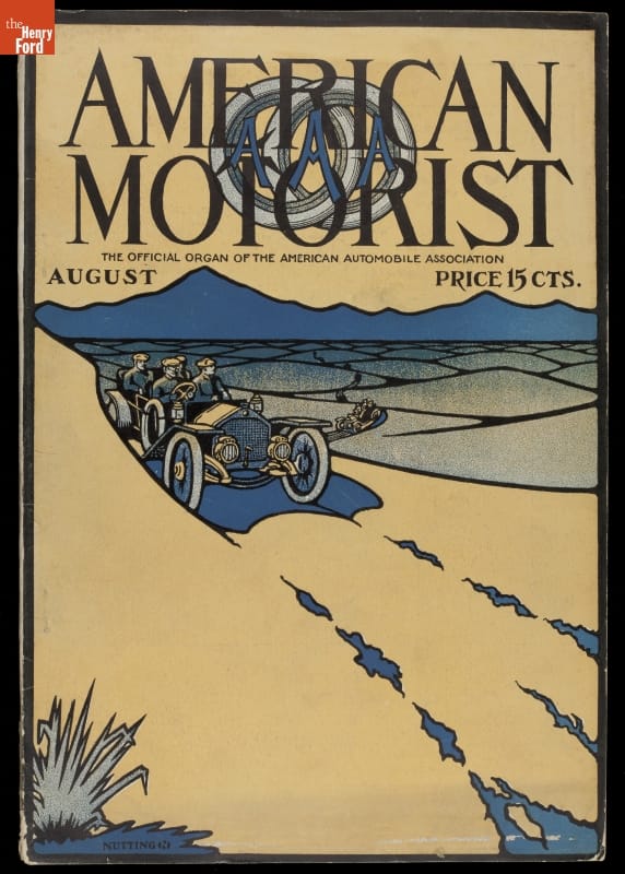 "American Motorist," August 1909