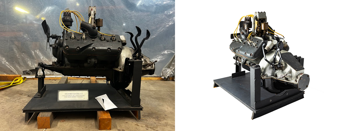 1915 Gentry and Lewis V-8 Automobile Engine for the Model T