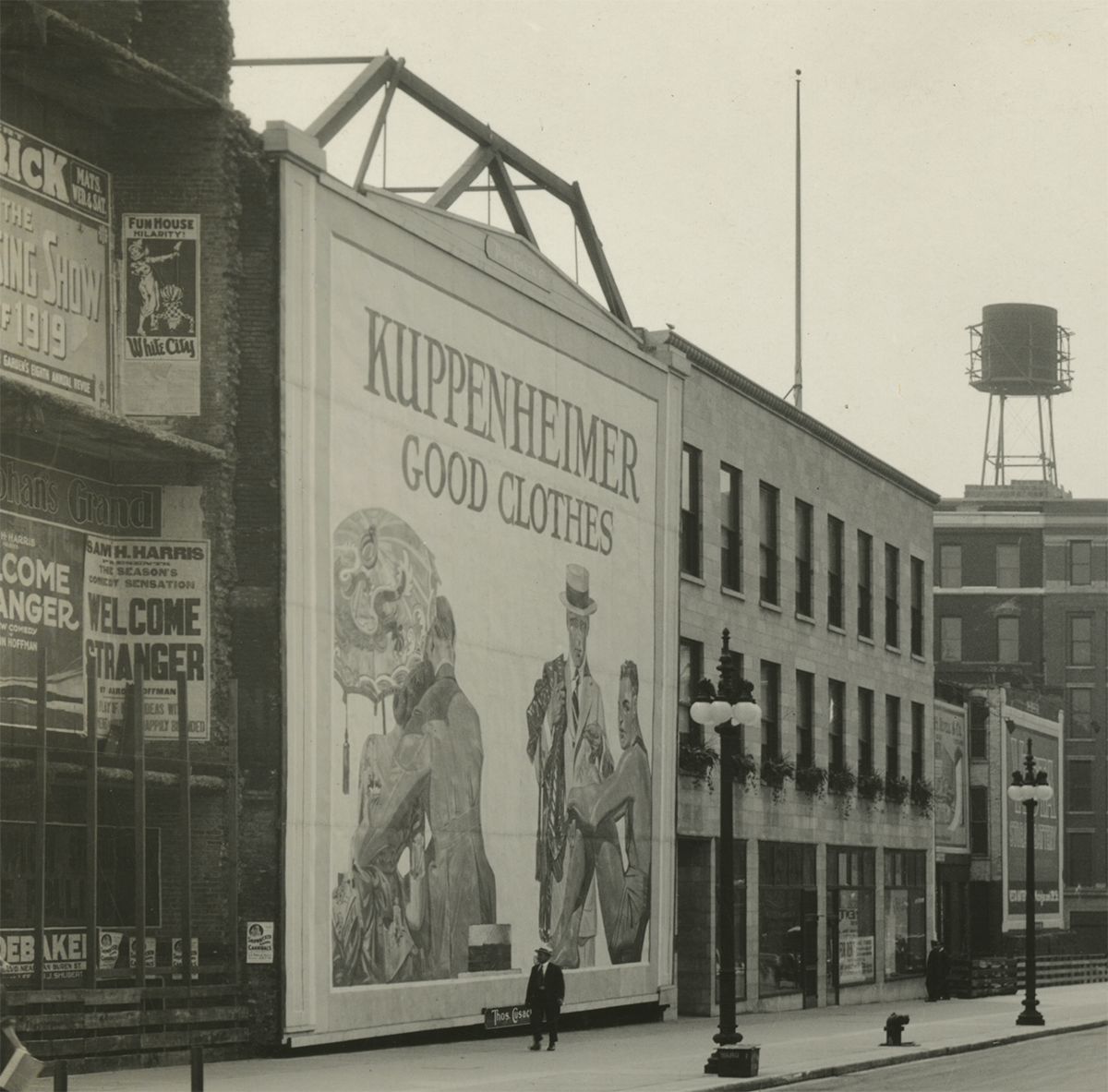 Early 1920s advertisement for Chicago-based clothier B. Kuppenheimer & Co by Leyendecker.