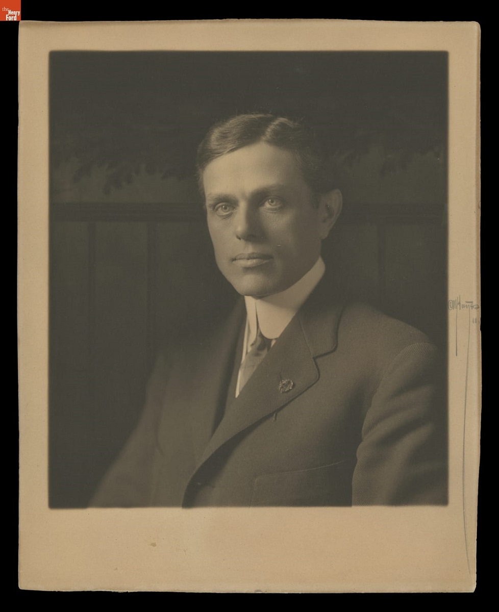 Portrait of man wearing suit