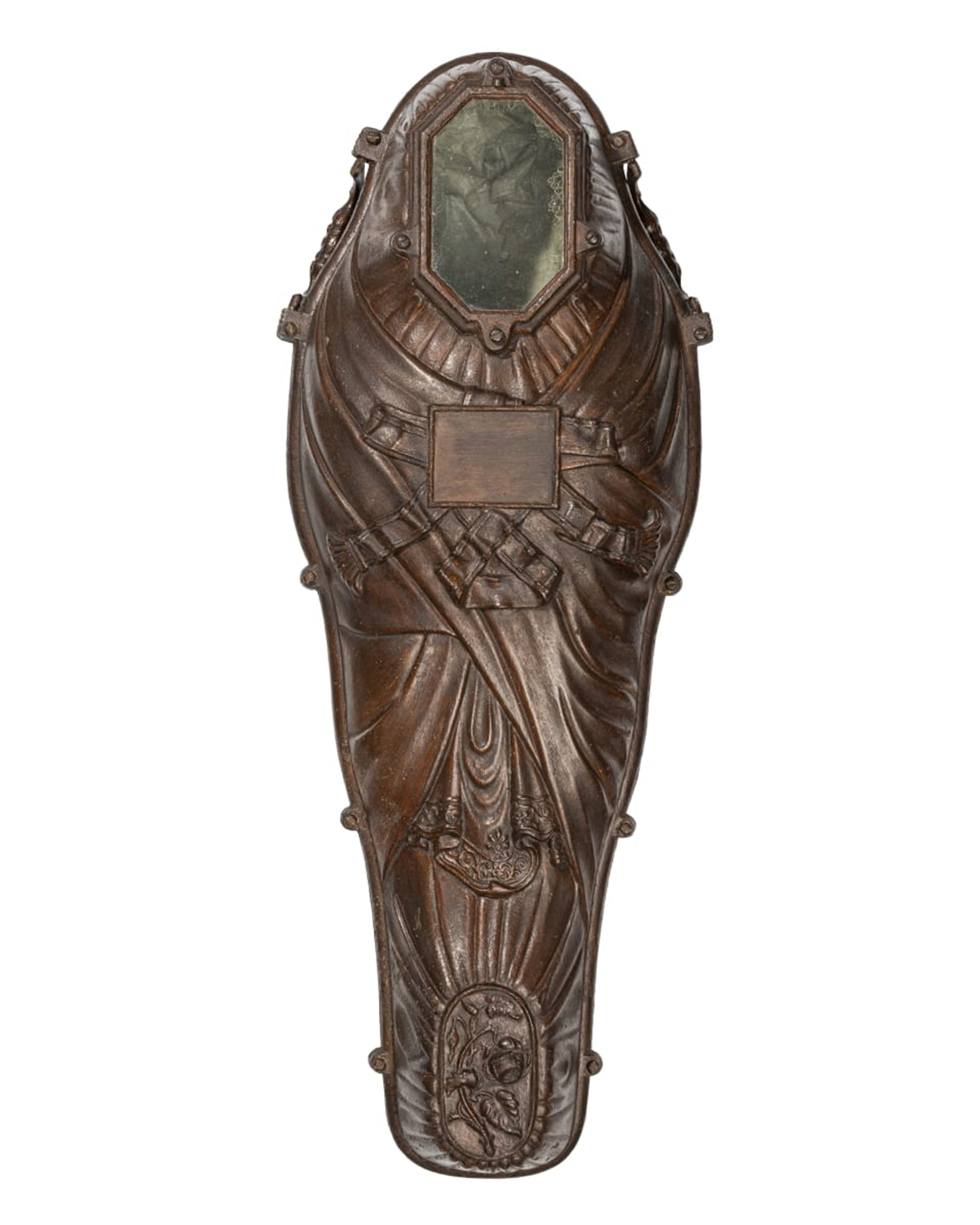 Mummiform Iron Coffin