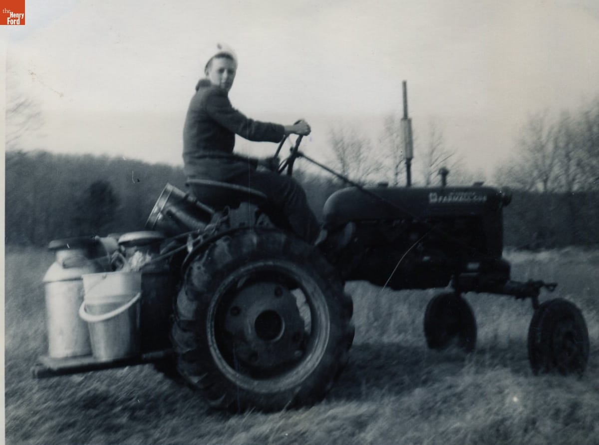 THF611287 / Bob Kelley, Jr. Collecting Maple Sap, 1959